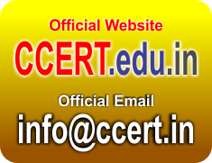 Official Email: info@ccert.in